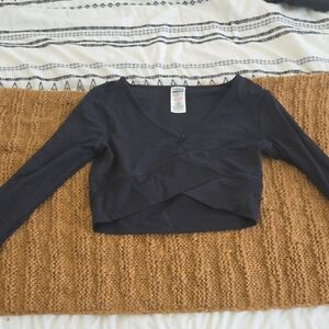 Gymshark Black Crop Top